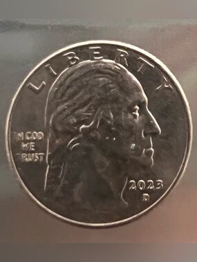 Error 2023 Maria Tallchief D Misprint In Cod We Trust Quarter